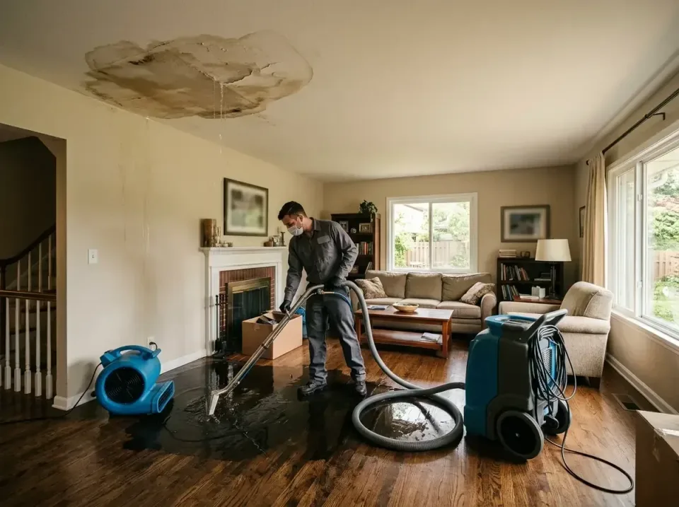attic-pipe-burst-ceiling-drip-008 — frequently asked questions, Water Damage Restoration & Carpet Care in Exton, PA